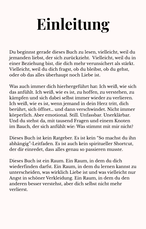 E-Book: Hilfe! Ich liebe einen Vermeider