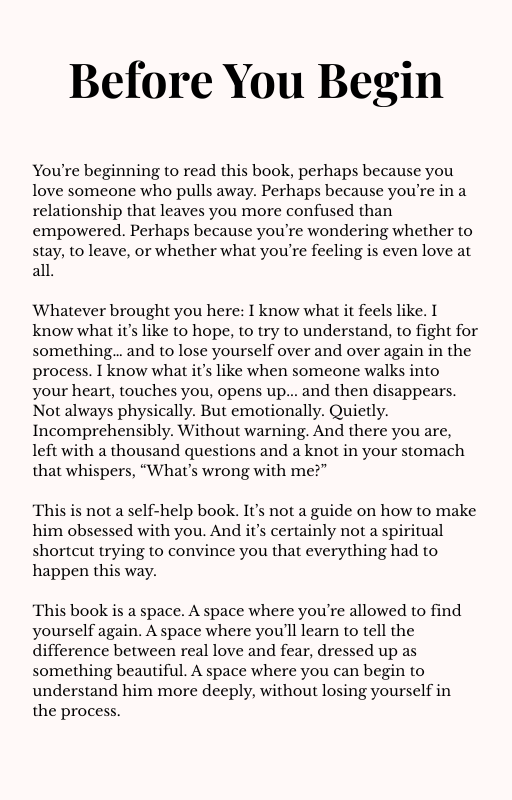E-Book: Help! I`m In Love With An Avoidant